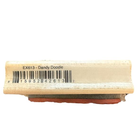 Whipper Snapper Designs Dandy Doodle Flowers Rubber Stamp EX613 - Picture 3 of 4